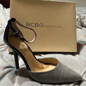 BCBGeneration Ankle Strap Pointy Toe Pumps